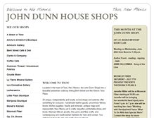 Tablet Screenshot of johndunnshops.com